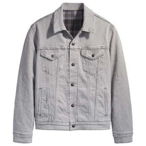 Levi's Reversible Lined Trucker Jacket Size Medium